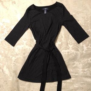 GAP Girls Black Knit Dress S (6-7)